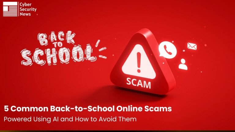 Beware! 5 AI-Driven Back-to-School Online Scams & How to Outsmart Them
