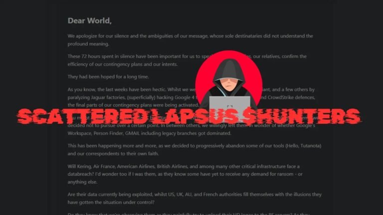 Key Insights from The Scattered Lapsus $Hunters Statement