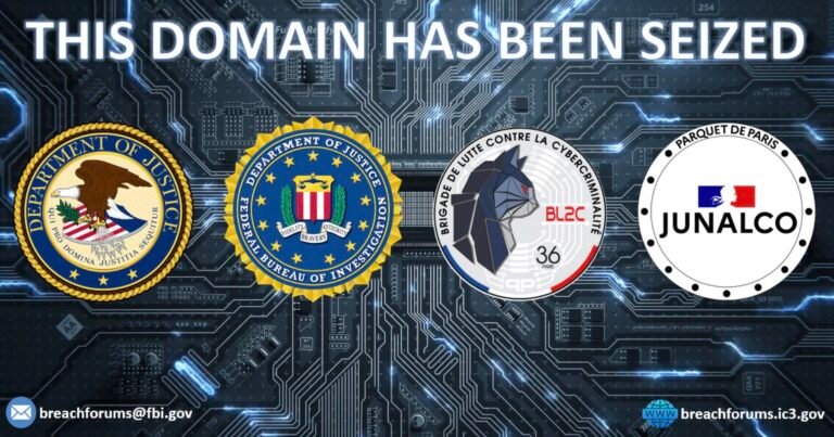 Authorities Shut Down BreachForums’ Clearnet Cybercrime Market