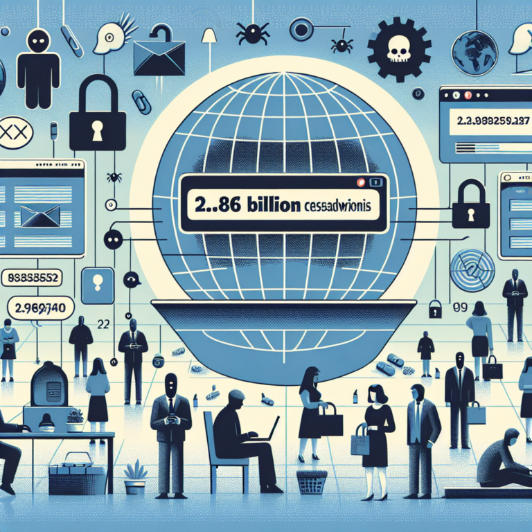 Cybercrime Breaks Record with 2.86 Billion Credentials Stolen