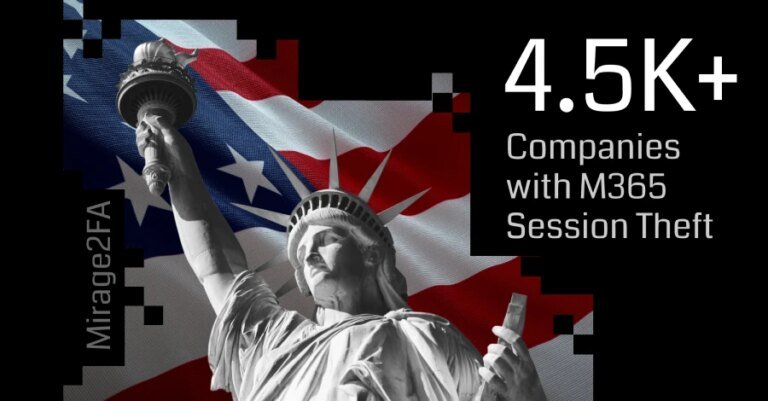Mirage2FA Surge: 4,500 US & EU Companies Under Attack via Microsoft 365 Logins