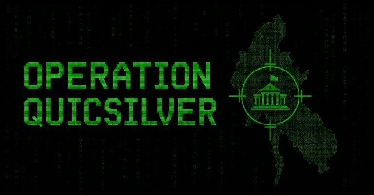 Operation QUICSILVER Strikes Myanmar Government and IT with Backdoor Attack